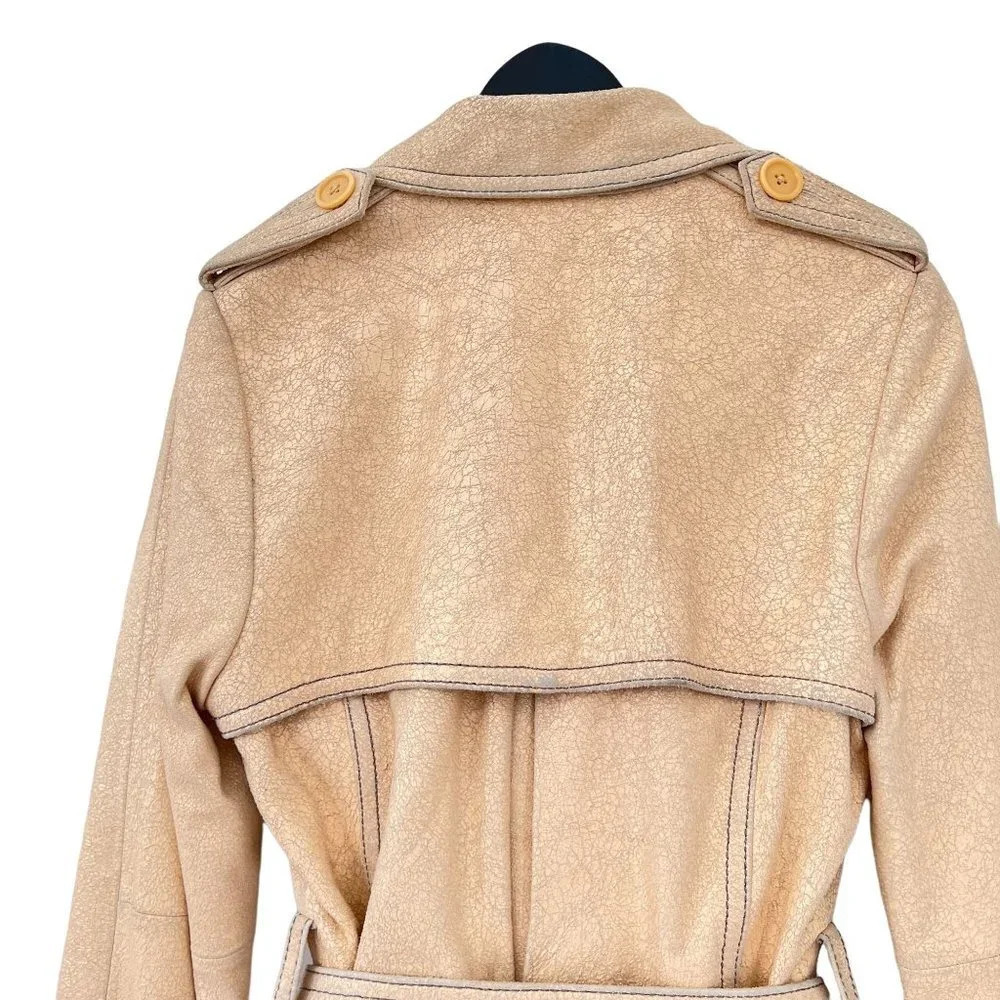 Vintage Catherine Malandrino Leather Jacket - Picture 8 of 9